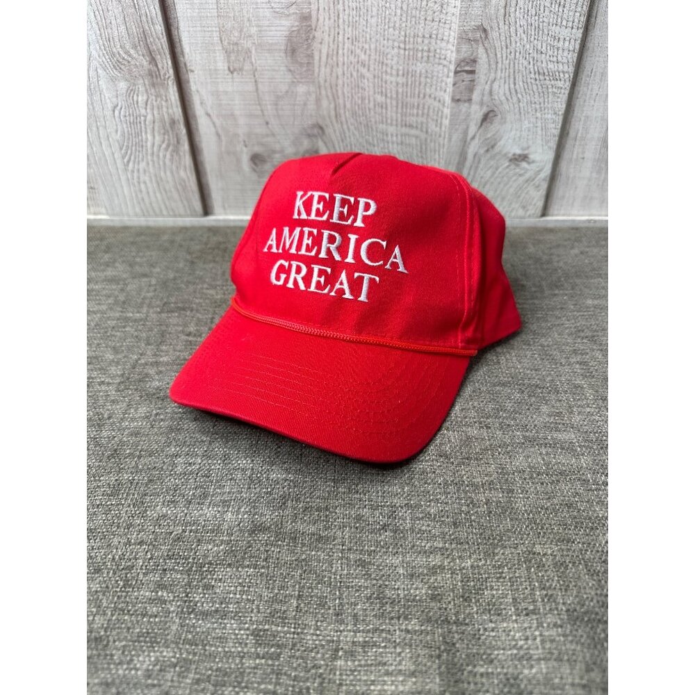 Keep America Great Embroidered Red Adjustable Baseball Cap Trump Hat Snapback